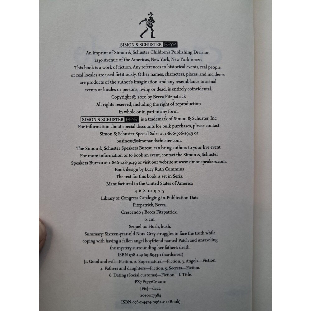 Hush, Hush Trilogy Lot – Hush, Hush / Crescendo / Silence – Becca Fitzpatrick HC - Picture 7 of 11